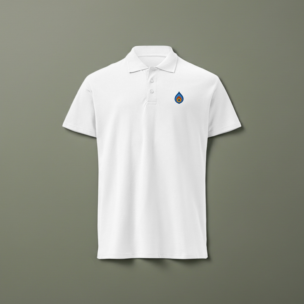 Polo unisexe – Coton Premium & Coupe ajustée - Broderie Edition Oeil de Plume