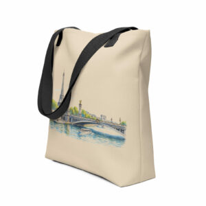 Sac Tote bag Premium – Spacieux et poignées en coton naturel