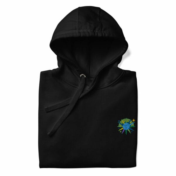 Sweat à Capuche Coton Premium Brodé - Collection Etoile - Image 2