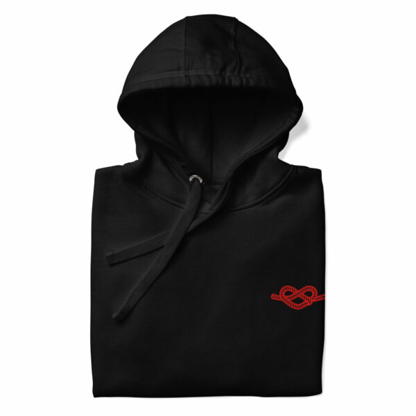 Sweat à capuche Coton Premium Brodé – Collection Marine – Image 4