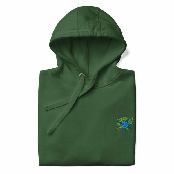 Sweat à Capuche Coton Premium Brodé - Collection Etoile - Image 5