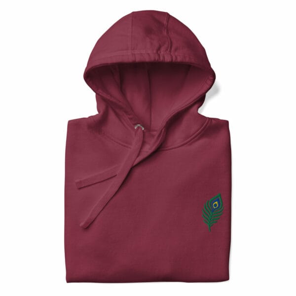 Sweat à Capuche Coton Premium Brodé - Collection Plume – Image 4