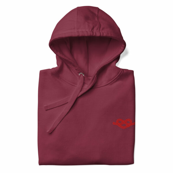 Sweat à capuche Coton Premium Brodé – Collection Marine – Image 6