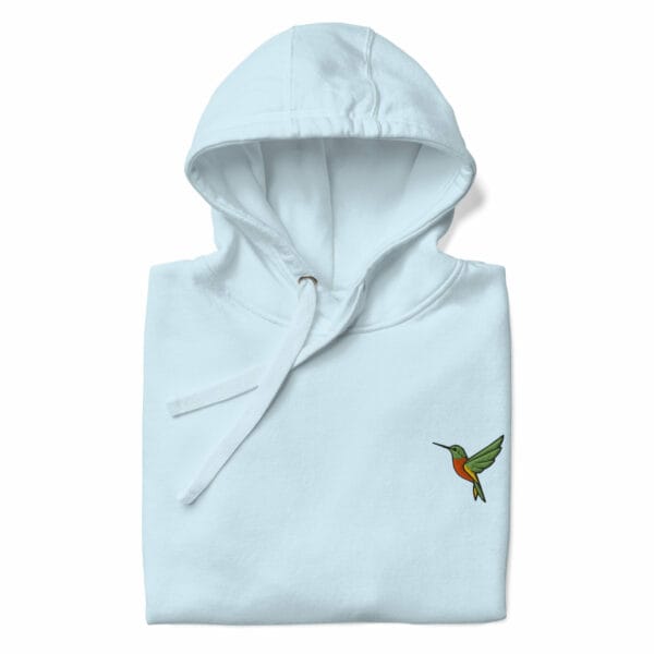 Sweat à capuche Coton Premium Brodé - Collection Colibri - Image 9