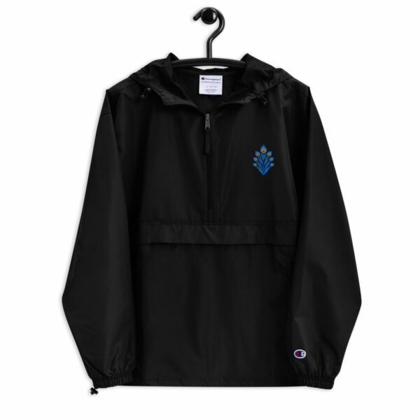 Veste Coupe Vent Pliable Brodée Champion - Collection Paon - Image 3