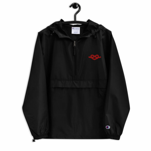 Veste Coupe Vent Pliable Brodée Champion – Collection Marine - Image 3