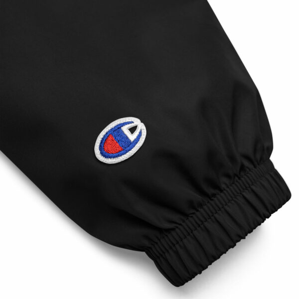 Veste Coupe Vent Pliable Brodée Champion – Collection Marine - Image 2