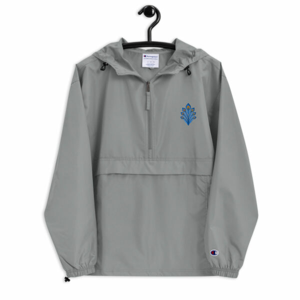Veste Coupe Vent Pliable Brodée Champion - Collection Paon - Image 6