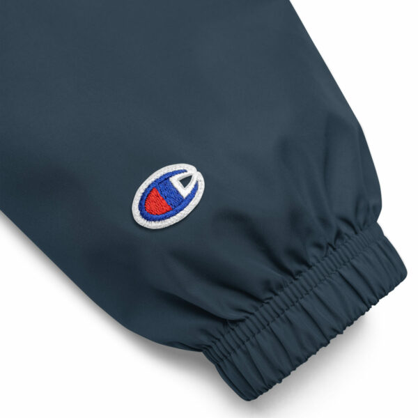 Veste Coupe Vent Pliable Brodée Champion - Collection Paon - Image 2