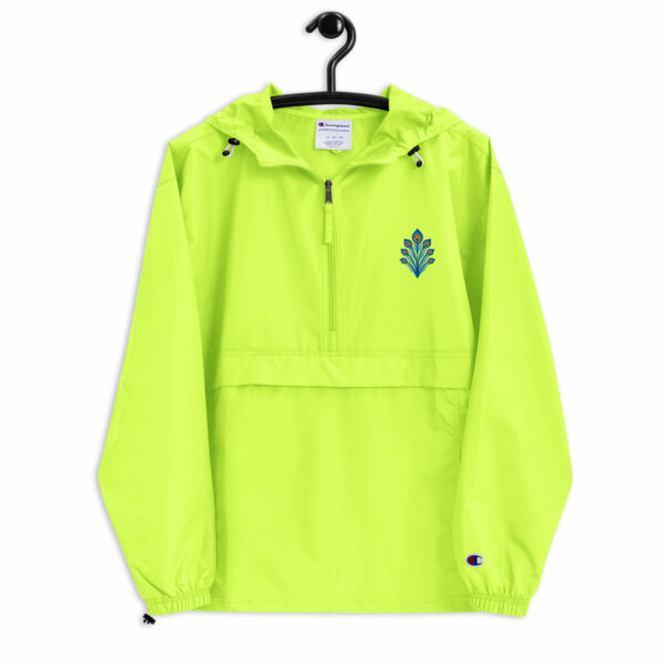 Veste Coupe Vent Pliable Brodée Champion - Collection Paon - Image 9