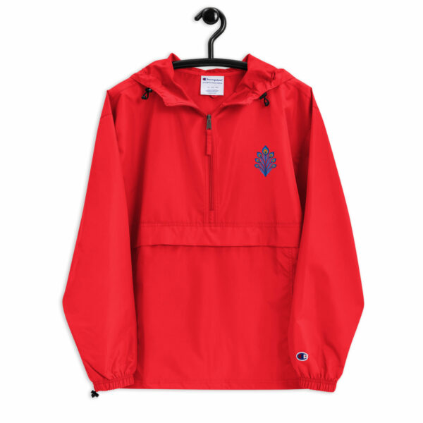 Veste Coupe Vent Pliable Brodée Champion - Collection Paon - Image 5