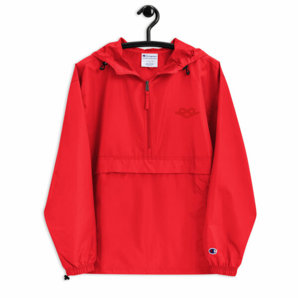 Veste Coupe Vent Pliable Brodée Champion – Collection Marine - Image 4