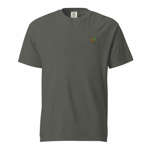 T-shirt Premium Coton Brodé - Collection Colibri - Image 5