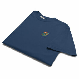 T-shirt Premium Coton Brodé – Collection Flowers