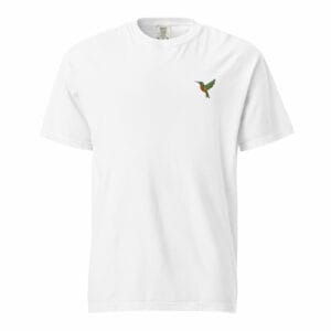 T-shirt Premium Coton Brodé - Collection Colibri