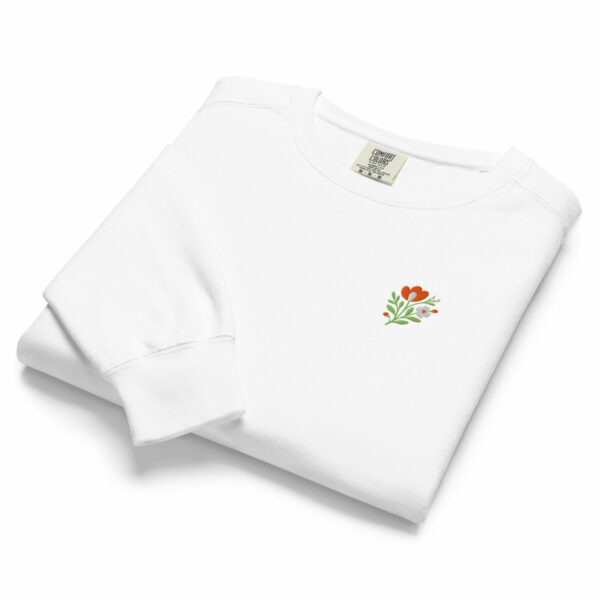 Sweat Coton filé à l’anneau – Collection Flowers – Image 2