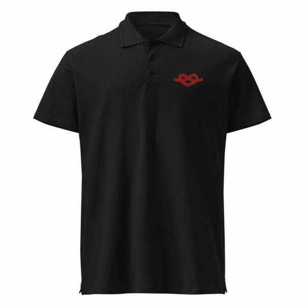 Polo Piqué Premium Coton Brodé - Collection Marine - Image 3