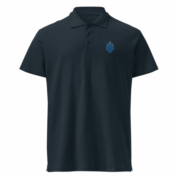 Polo Piqué Premium Coton Brodé – Collection Paon - Image 3