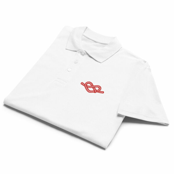 Polo Piqué Premium Coton Brodé - Collection Marine - Image 2