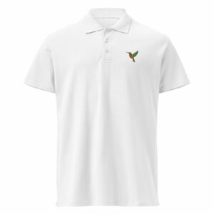 Polo Piqué Premium Coton Brodé – Collection Colibri