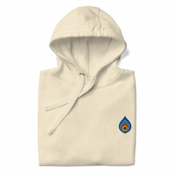 Sweat à capuche Coton Premium Brodé – Collection Pétale - Image 9
