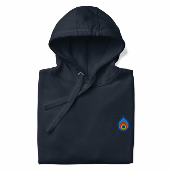 Sweat à capuche Coton Premium Brodé – Collection Pétale - Image 4