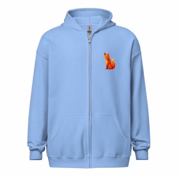 Sweat à capuche zippé et imprimé Renard - Image 5