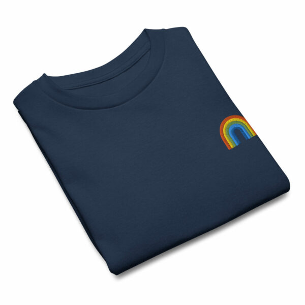 T-shirt enfant Brodé Coton – Collection Arc-en-Ciel - Image 3