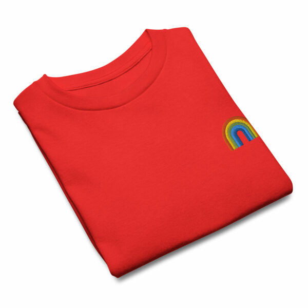 T-shirt enfant Brodé Coton – Collection Arc-en-Ciel - Image 4