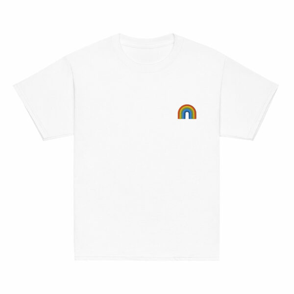 T-shirt enfant Brodé Coton – Collection Arc-en-Ciel