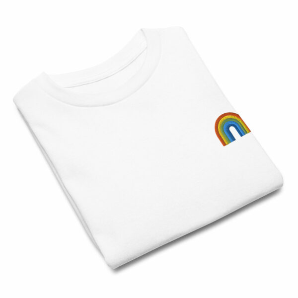 T-shirt enfant Brodé Coton – Collection Arc-en-Ciel - Image 5