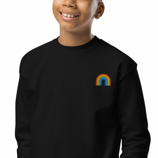 Sweat Brodé Enfant – Collection Arc-en-Ciel - Image 2